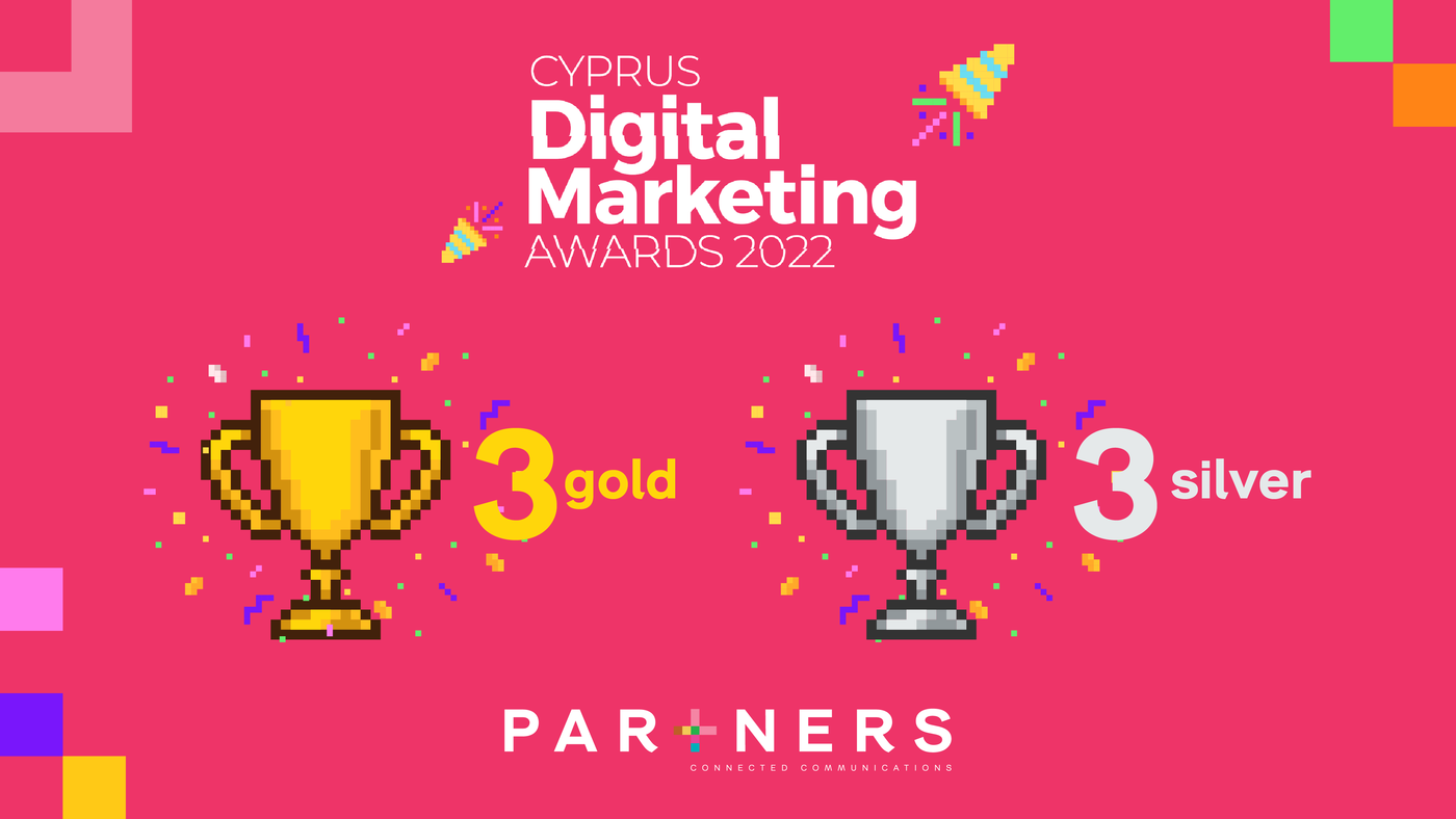 6 Wins at the Cyprus Digital Marketing Awards 2022
